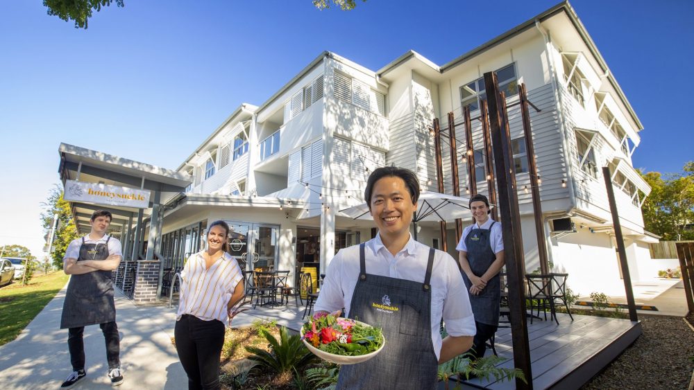 Team at Honeysuckle Restaurant