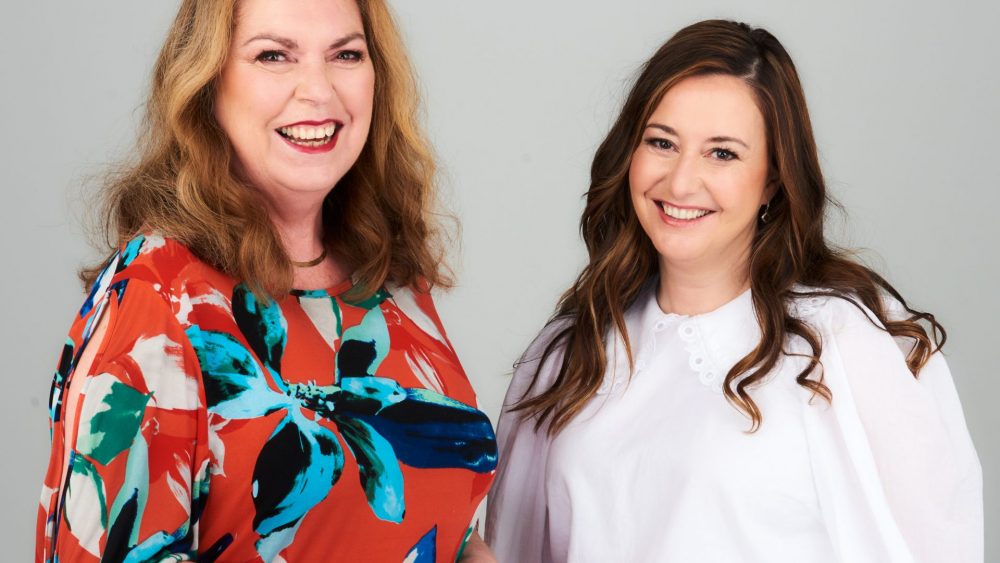 Kym Chomley and Feda Adra