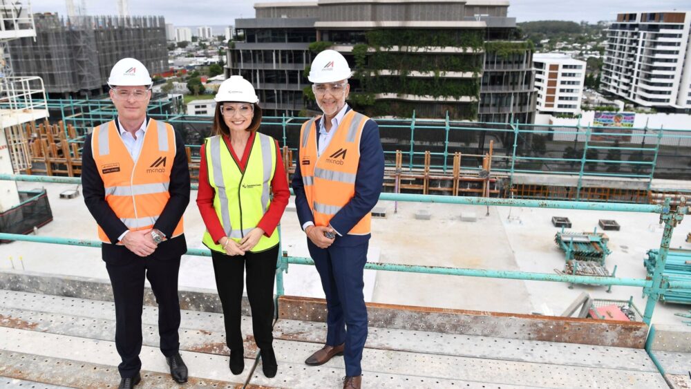 McNab Maroochy Private Hospital topping out